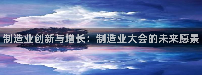 彩神vii手游下载：制造业创新与增长：制造业大会的未来愿景