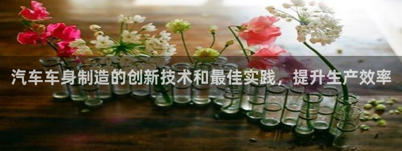 彩神vllⅰ购彩大厅：汽车车身制造的创新技术和最佳实践，提升