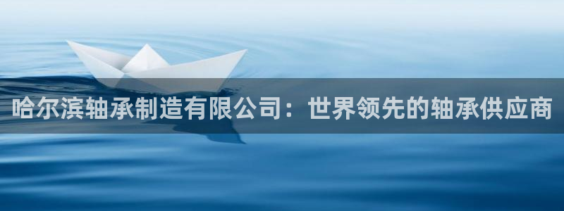 彩神v：哈尔滨轴承制造有限公司：世界领先的轴承供应商