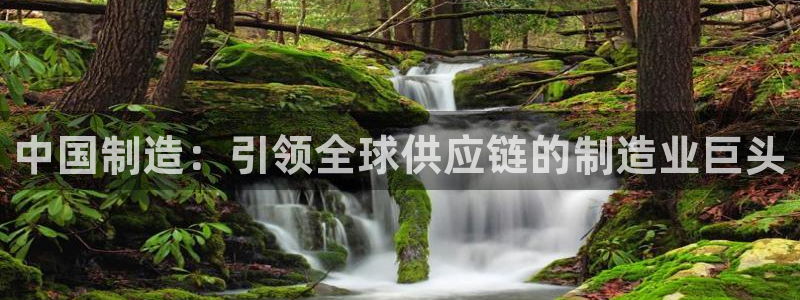 彩神大发cp：中国制造：引领全球供应链的制造业巨头