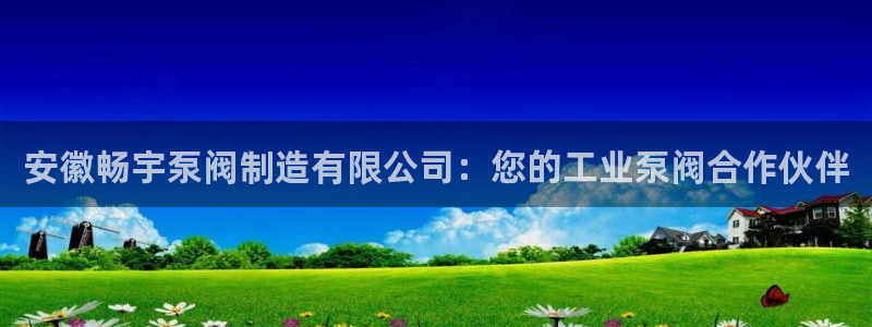 彩神8是正规平台吗：安徽畅宇泵阀制造有限公司：您的工业泵阀合作伙伴
